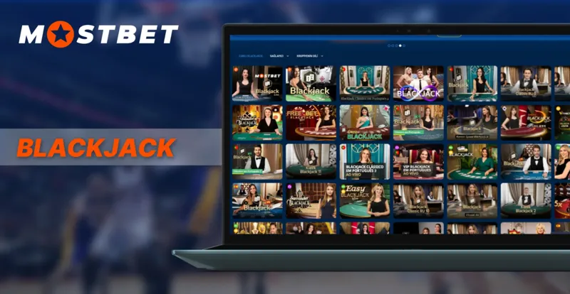 Canlı krupiyeyle oynanan blackjack masası.