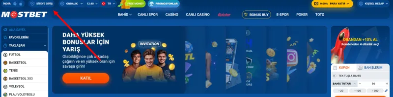 MostBet web sitesinde engellemeyi aşma